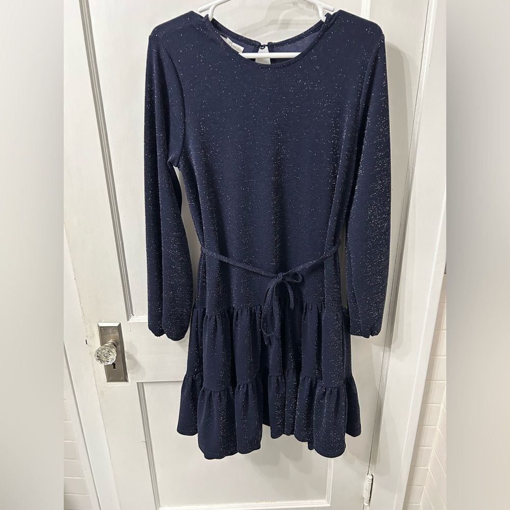 Maurices Blue sparkly dress